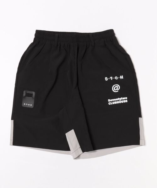 STCH】カジュアルロゴハーフパンツ（その他パンツ）｜antiqua