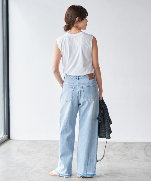 HANES(ヘインズ)の「HANES / ヘインズ 2P Japan Fit for HER スリーブレスシャツ HW5327(Tシャツ/カットソー・レディース・その他・MEDIUM)」の4枚目の写真