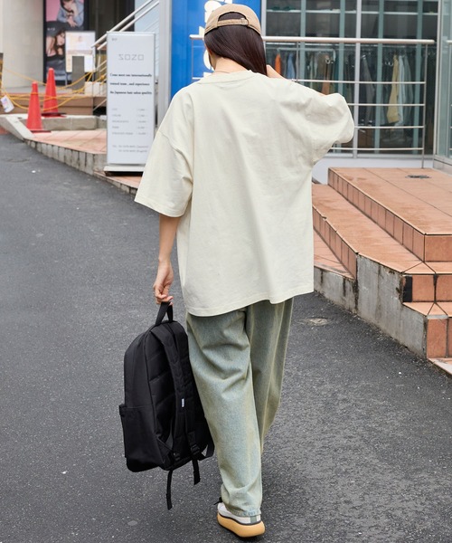 MONO-MART(モノマート)の「ヴィンテージライクアソートグラフィック半袖Tシャツ/FLOWER&SKULL(Tシャツ/カットソー・レディース・ブラック/オフホワイト/ホワイト/スミクロ/ネイビー・M/L)」の15枚目の写真