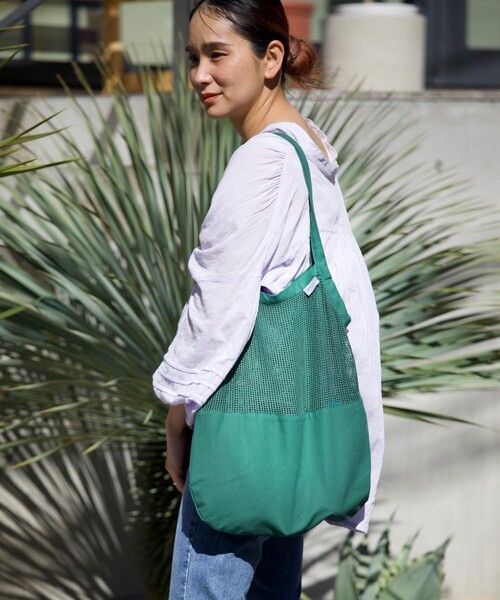 DULTON（ダルトン）の「DULTON/ダルトン COTTON HALF MESH BAG L