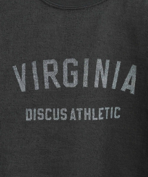 DISCUS（ディスカス）の「DISCUS/ディスカス カレッジシアーBIGTシャツ（Tシャツ/カットソー・レディース・ホワイト/ブラック/ブルー/ベージュ・FREE）」の21枚目の写真