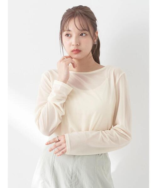 セール】シアーカットプルオーバー（Tシャツ/カットソー