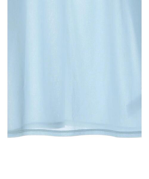 earth music&ecology(アースミュージックアンドエコロジー)の「シアーカットプルオーバー(Tシャツ/カットソー・レディース・イエロー/オフホワイト/グレイッシュブルー・FREE)」の9枚目の写真