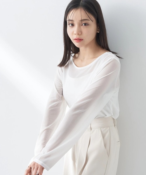セール】シアーカットプルオーバー（Tシャツ/カットソー