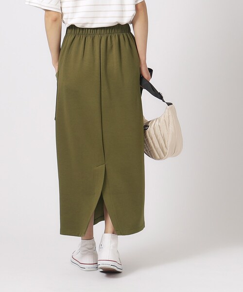 DRESKIP(ドレスキップ)の「◆【M-LL/ストレッチ】腰回りすっきり見えのこだわりシルエット フロントZIP ナロースカート(スカート・レディース・ブラック/カーキ/チャコールグレー・02/03/04)」の13枚目の写真
