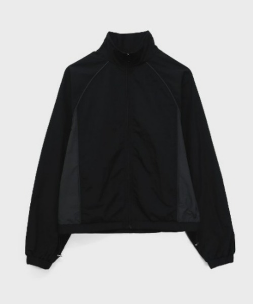BLACKUP（ブラックアップ）の「[MADE] クリッシーナイロンジップアップジャケット（ナイロンジャケット・レディース・ブラック/カーキ・FREE）」の15枚目の写真
