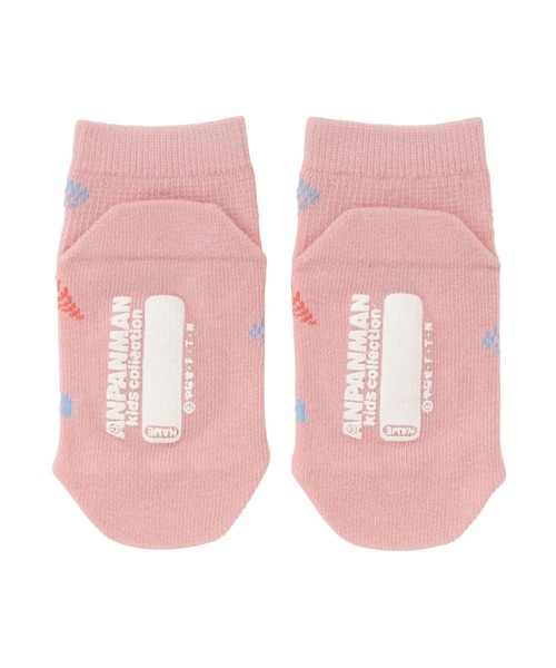 ANPANMAN KIDS COLLECTION(アンパンマンキッズコレクション)の「400シェル柄メッシュショートソックス②(ソックス/靴下・キッズ・ピンク/サックスブルー・9-11cm/15-17cm/13-15cm/11-13cm)」の4枚目の写真