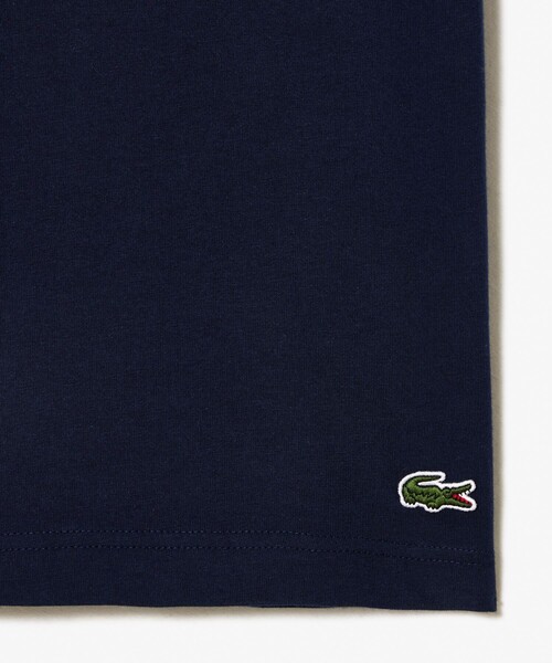 【セール】ワニロゴグラフィックプリント半袖Tシャツ（Tシャツ/カットソー）｜LACOSTE（ラコステ）