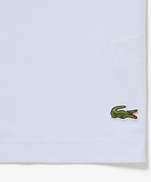 【セール】ワニロゴグラフィックプリント半袖Tシャツ（Tシャツ/カットソー）｜LACOSTE（ラコステ）