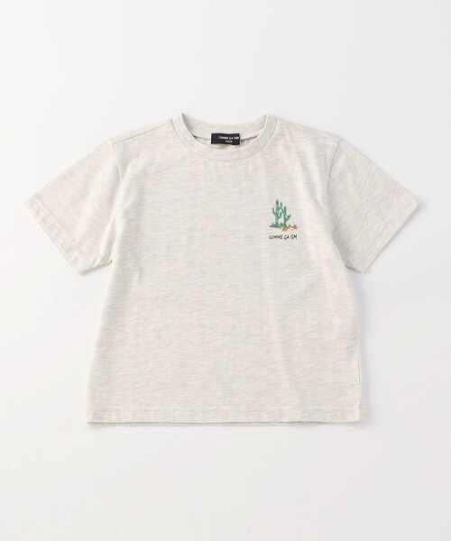 コムコム アロハ柄Tシャツ セール】アロハ柄プリント Tシャツ（Tシャツ/カットソー）｜COMME CA