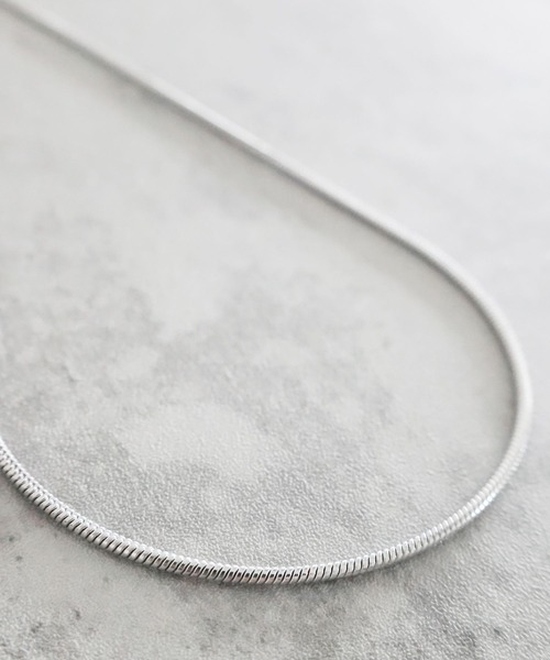 LEPSIM（レプシィム）の「ステンレスショートネックレス　114072（ネックレス・レディース・シルバー系その他/ゴールド/シルバー・ONE SIZE）」の2枚目の写真