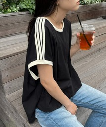 CIAOPANIC TYPY | ラインフレンチTee(Tシャツ/カットソー)