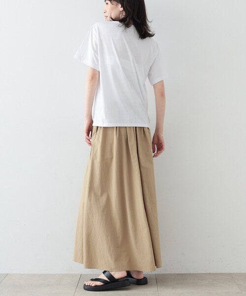 GALLEST（ギャレスト）の「◆GOLD箔プリントT（Tシャツ/カットソー・レディース・ホワイト/グレー/カーキ/ブラック・38）」の9枚目の写真