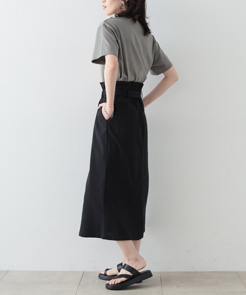 GALLEST（ギャレスト）の「◆GOLD箔プリントT（Tシャツ/カットソー・レディース・ホワイト/グレー/カーキ/ブラック・38）」の14枚目の写真