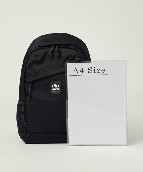 moz(モズ)の「MOZ(モズ) 軽撥水加工 ラウンド型 バックパック(バックパック/リュック・レディース・アイボリー/ブラック/グレイッシュベージュ/ライトグリーン/インディゴブルー/ブルー系その他/サンドベージュ・ONE SIZE)」の22枚目の写真