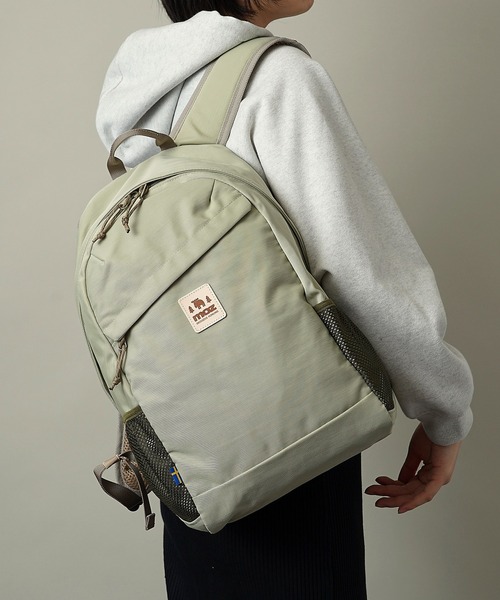 moz(モズ)の「MOZ(モズ) 軽撥水加工 ラウンド型 バックパック(バックパック/リュック・レディース・アイボリー/ブラック/グレイッシュベージュ/ライトグリーン/インディゴブルー/ブルー系その他/サンドベージュ・ONE SIZE)」の14枚目の写真