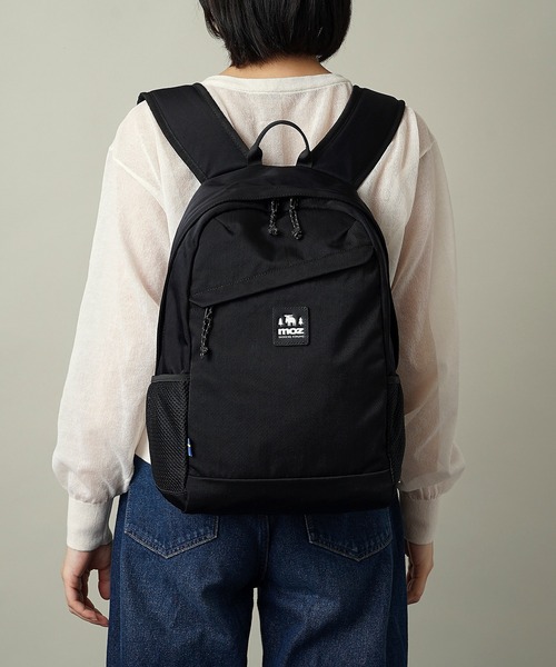 moz(モズ)の「MOZ(モズ) 軽撥水加工 ラウンド型 バックパック(バックパック/リュック・レディース・アイボリー/ブラック/グレイッシュベージュ/ライトグリーン/インディゴブルー/ブルー系その他/サンドベージュ・ONE SIZE)」の8枚目の写真