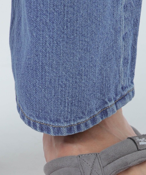 BAYFLOW(ベイフロー)の「コットンリネンデニムバギーパンツ(デニムパンツ・メンズ・ブルー/ライトブルー・LARGE/MEDIUM)」の10枚目の写真