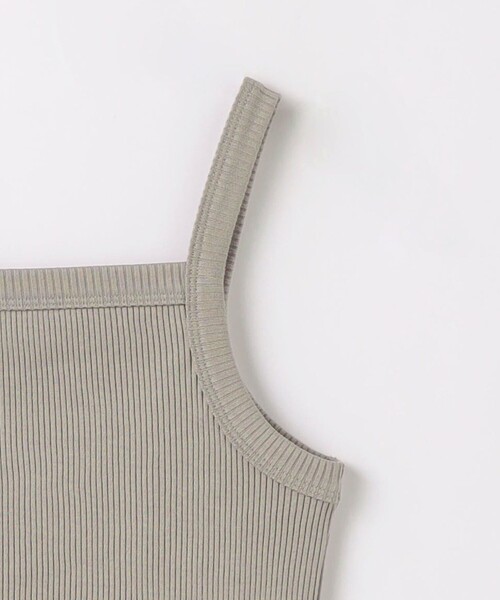 green label relaxing（グリーンレーベルリラクシング）の「バーネック キャミソール タンクトップ（キャミソール・レディース・モカ/ブラック/オフホワイト・FREE）」の16枚目の写真