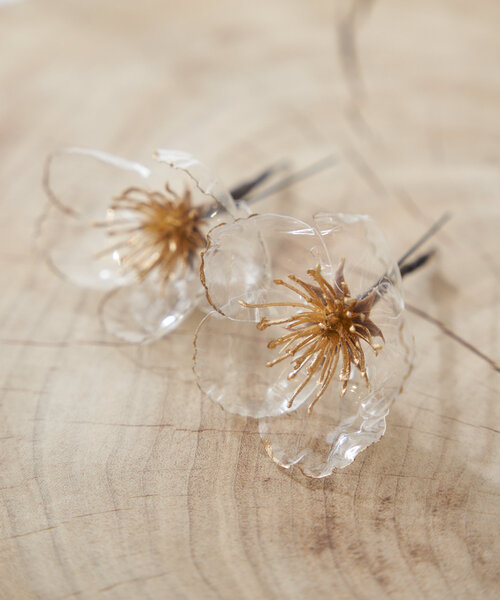 CHACO （FLOWER ACCESSORY）（チャコ）の「*【CHACO×Kastane】フラワーヘアアクセSET（ヘアピン・レディース・クリア/サーモンピンク/ホワイト・FREE）」の17枚目の写真