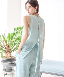 LEPSIM | バックオープンノースリブラウス　117919(シャツ/ブラウス)