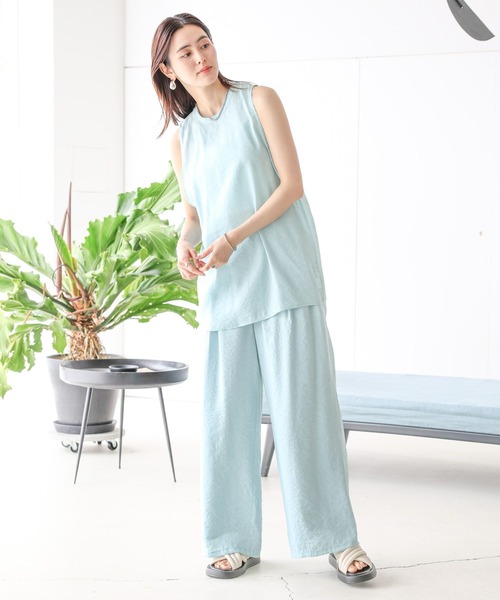 LEPSIM（レプシィム）の「バックオープンノースリブラウス　117919（シャツ/ブラウス・レディース・ベージュ/ライトブルー/ブラック・FREE）」の11枚目の写真