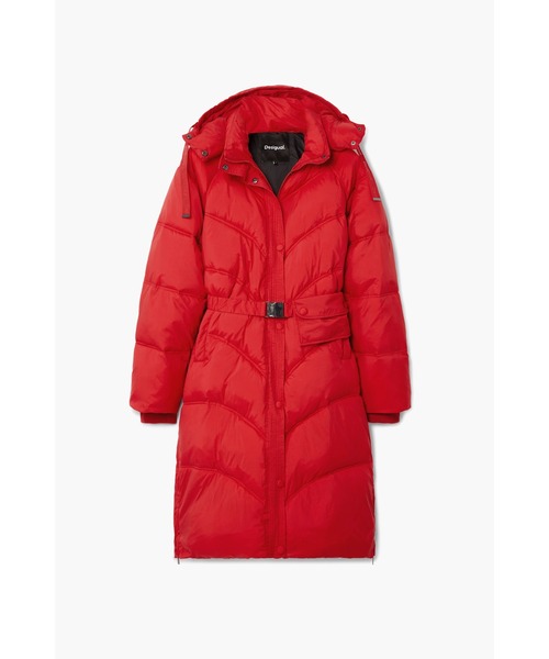 セール】COPENHAGUE パッド入りロングオーバーコート（ダウン