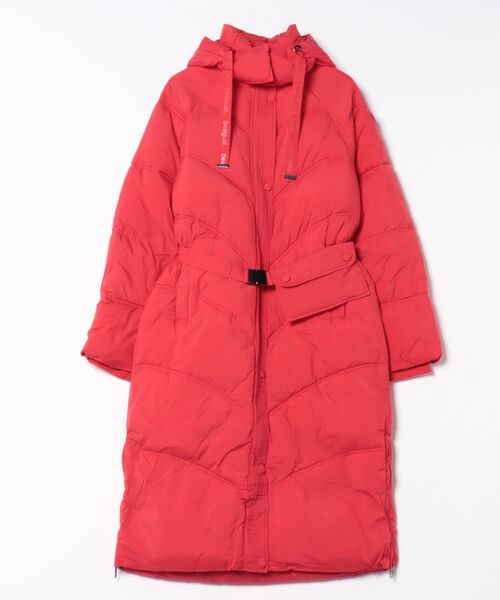 セール】COPENHAGUE パッド入りロングオーバーコート（ダウン