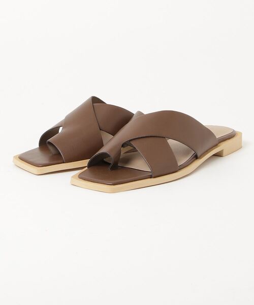 LIAN(リアン)の「【LIAN】クロストングサンダル(サンダル・レディース・ブラック/ブラウン・LARGE/MEDIUM)」の11枚目の写真