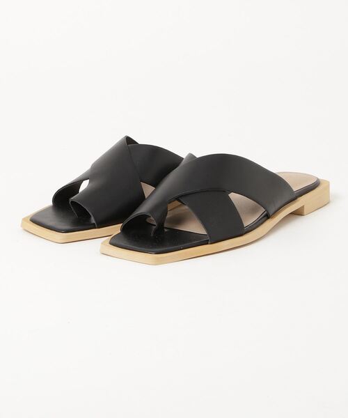 LIAN(リアン)の「【LIAN】クロストングサンダル(サンダル・レディース・ブラック/ブラウン・LARGE/MEDIUM)」の12枚目の写真