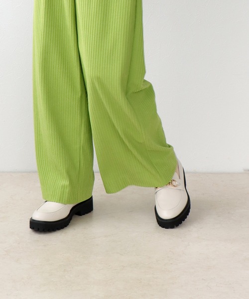 Jines(ジネス)の「ストレッチコーデュロイ イージーパンツ(その他パンツ・レディース・グレー/グリーン・38)」の10枚目の写真