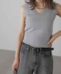 FREE'S MART | ◆Uネックノースリーブニット(ニット/セーター)