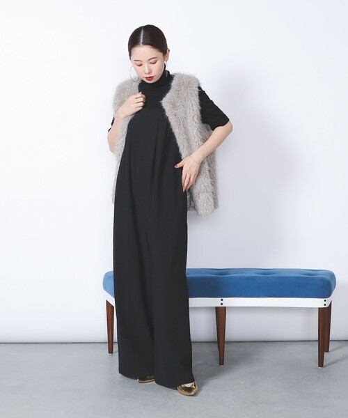 専用 Demi-Luxe BEAMS シアサッカーオールインワン Demi-Luxe BEAMS（デミルクス ビームス）の「シアサッカー