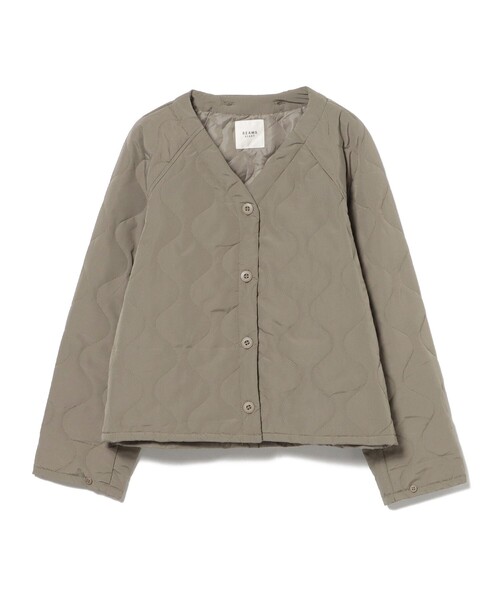 BEAMS HEART（ビームスハート）の「キルティングライナー モッズブルゾン（ブルゾン・レディース・ネイビー/ブラック/オリーブ・FREE）」の10枚目の写真