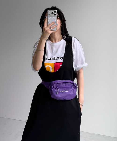 wee9s（ウィークス）の「2way jump skirt / 前後ツーウェイジャンプスカート（ワンピース・レディース・ブラック・FREE）」の12枚目の写真