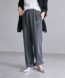 PUAL CE CIN | ワンポイントロゴ刺繍スウェットパンツ(スウェットパンツ)