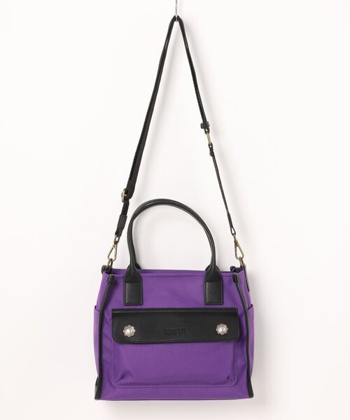 ヴィンテージボタン 2wayトート