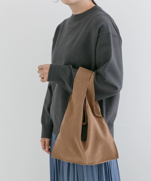 URBAN RESEARCH DOORS（アーバンリサーチドアーズ）の「DOORS LIVING PRODUCTS　コンビニバッグ（エコバッグ/サブバッグ・レディース・チャコールグレー/ブラウン・-）」の5枚目の写真