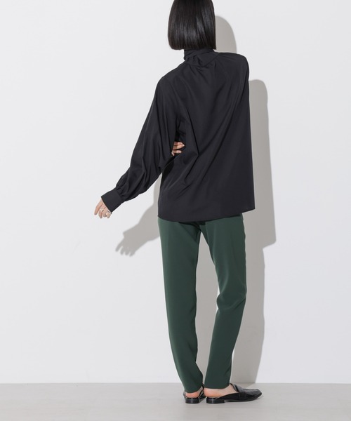 Apo(s)ture(アポスチャー)の「OLIVIA-001/合繊スリムパンツ(その他パンツ・レディース・ブラック/ベージュ/チャコール/グリーン・XS/S/M/L/XL)」の16枚目の写真