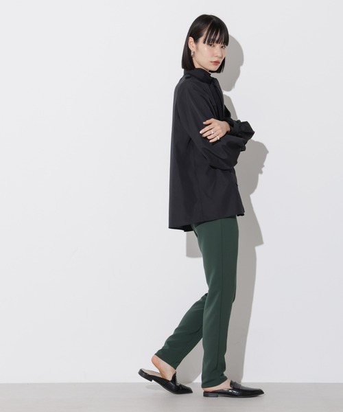 Apo(s)ture(アポスチャー)の「OLIVIA-001/合繊スリムパンツ(その他パンツ・レディース・ブラック/ベージュ/チャコール/グリーン・XS/S/M/L/XL)」の17枚目の写真