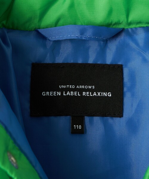 green label relaxing（グリーンレーベルリラクシング）の「ナカワタ カラー ブルゾン / キッズ 100cm-130cm（ブルゾン・キッズ・オレンジ/ケリーグリーン/コバルトブルー/ブラック・100cm/110cm/120cm/130cm）」の19枚目の写真