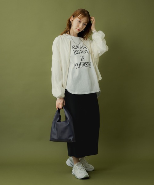 malla（マーラ）の「malla　ダブルエアー楽々スカート（スカート・レディース・ブラック/グレー・FREE）」の19枚目の写真