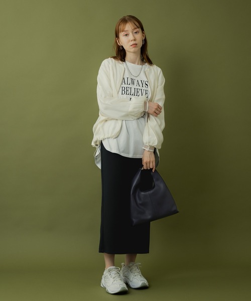 malla（マーラ）の「malla　ダブルエアー楽々スカート（スカート・レディース・ブラック/グレー・FREE）」の17枚目の写真