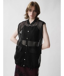 :ETHROF（イーサオブ）の「SHEER KNIT VEST（ベスト）」
