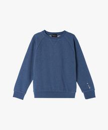 アニエスb カレッジ風ロゴスウェット トレーナー sweatshirt for owner】カレッジロゴスウェットライクニット cul-b/キューブ