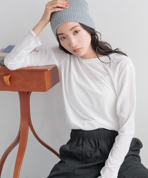 LOWRYS FARM | シアーアソートクルーＬＳ　142651(Tシャツ/カットソー)