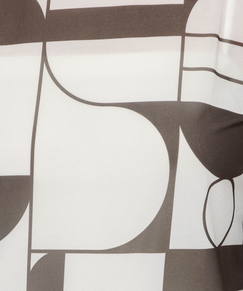 LOWRYS FARM（ローリーズファーム）の「シアーアソートクルーＬＳ　142651（Tシャツ/カットソー・レディース・アイボリー/ブラック/グレー/オフホワイト/ブラック系その他/ベージュ・FREE）」の19枚目の写真