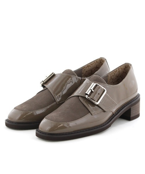 HIMIKO（ヒミコ）の「【Made in Japan】モンクストラップシューズ/641308（パンプス・レディース・グリーン/ブラック/グレー・25.0cm/24.5cm/24.0cm/23.5cm/23.0cm/22.5cm/22.0cm/21.5cm/26.0cm/25.5cm/26.5cm）」の13枚目の写真