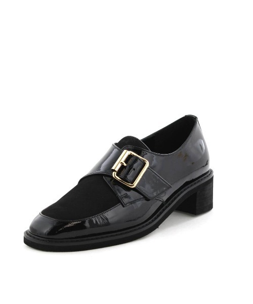 HIMIKO（ヒミコ）の「【Made in Japan】モンクストラップシューズ/641308（パンプス・レディース・グリーン/ブラック/グレー・25.0cm/24.5cm/24.0cm/23.5cm/23.0cm/22.5cm/22.0cm/21.5cm/26.0cm/25.5cm/26.5cm）」の6枚目の写真