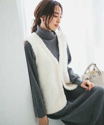 B:MING by BEAMS（ビーミングバイビームス）の「シャギー ニット ベスト（S～M）（ベスト）」